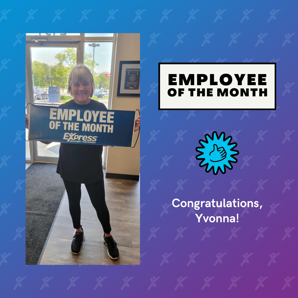 Associate of the Month - Yvonna